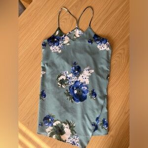 Free People Cami Wrap Dress Floral